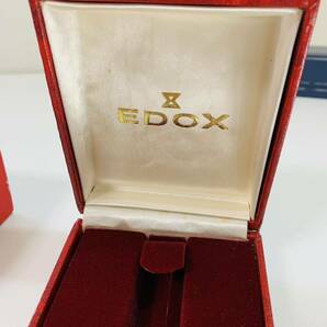 EDOX エドックス スイス 腕時計 ボックス ケース 空箱 ウォッチケース 7個セット 4種類 未使用の画像5
