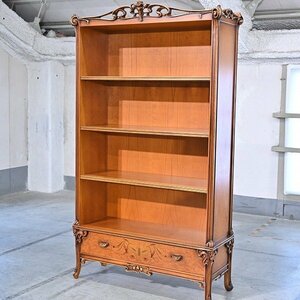  top class goods 150 ten thousand CL italia book shelf mahogany material a-ru Novo - Classic drawer 2 cup si- L Italy _me der monkey tareli