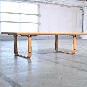 天童木工 ブルーノ・マットソン 12万「Mathsson Table」センターテーブルa イタヤ材 ビーチ材 曲げ木 ロー リビング コーヒー TENDO