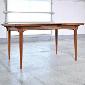  Северная Европа Дания производства Omann Jun Mobelfabrik производства обеденный стол щеки материал . длина тип Vintage Rucker отделка _ Wegner yo - nesRY