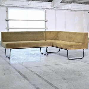 CRASH GATE クラッシュゲート 15万「DANTON SOFA/ダントンソファ」2点セット リビング L字 トリプル 椅子 _アクメ ジャーナル ウニコ