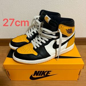 Nike Air Jordan 1 Retro High OG Taxi エアジョーダン1 タクシー US9 27cm