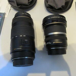 美品 Canon キャノンEFS10-22mm F3.5-4.5 USM+ EF 70-300mm F4-5.6 IS USM ２点の画像5