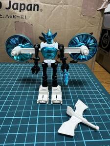  Microman dia k long a черный year подлинная вещь Takara Showa кукла робот старый Takara преображение cyborg Chogokin грязь голубой 