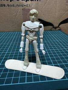  Microman snow paper surface limitation dia k long Transformer Takara Showa era doll robot old Takara metamorphosis cyborg 