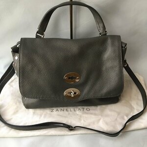 美品　ZANELLATO （ザネラート）ポスティーナ POSTINA ショルダー　バッグ