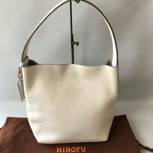 美品　 HIROFU（ヒロフ）　　レザー　　バッグ　