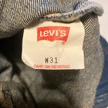 Levi’s RED TAB TIGHT デニムハーフパンツ ブッシュパンツ サイズW31 ベトナム製 状態良し_画像9