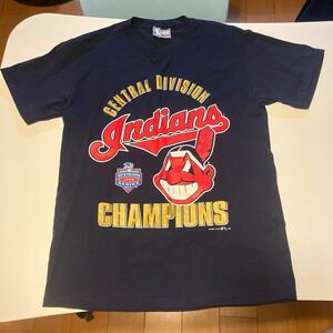 Lee SPORT USA made MLB 1955 Champion Indian s short sleeves T-shirt size M