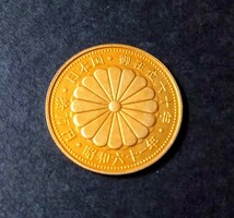 拾万円 金貨 天皇陛下 御在位60年記念金貨 日本金貨_画像2