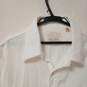 Fullcount Fullcount Lot 4810 White Chambray Shirt white car n blur - shirt L size 40 work shirt free shipping 