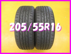 ◆送料無料 A1s◆　205/55R16　91V　ブリヂストン　NEXTRY　夏２本　※2019年製