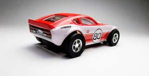 HOスロットカー 新品！AW 1973 ダットサン フェアレディZ 240Z No.80 ＆ マグナカータイプウルトラG トミー AFX や TYCO コースでも走る！