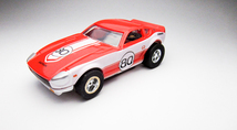 HOスロットカー 新品！AW 1973 ダットサン フェアレディZ 240Z No.80 ＆ マグナカータイプウルトラG トミー AFX や TYCO コースでも走る！_画像4