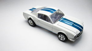 HO slot car new goods!AFX mega G+ 1965 Ford she ruby Mustang GT350 long wheel base TYCO. course also runs!