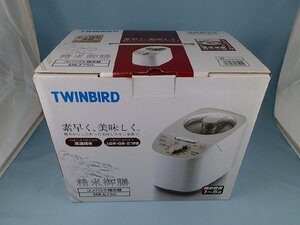 TWINBIRD コンパクト 精米器 MR-E750W ホワイト