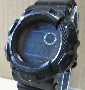 カシオ ジーショック GW-9100MB 電波 ソーラー デジタル 腕時計 ブラック 反転液晶 ガルフマン GULFMAN