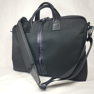  beautiful goods Paul Smith 2WAY business bag shoulder nylon leather 