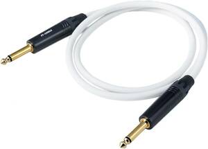  белый 1m S-S штекер [FT-CABLE] защита кабель [ разъединение . трудно музыкальные инструменты для защита ] гитара защита [