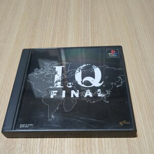 IQ FINAL PS ゲームソフト　説明書なし