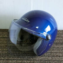 ●HONDA ホンダ AMI SMART ヘルメット 125cc以下用 Lサイズ（59～60cm未満）ブルー _画像1