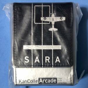  Kantai collection arcade leather style card-case campaign exchange goods Sara toga specification new goods * unopened prompt decision!