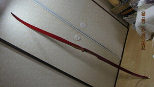 洋弓　アーチェリー　YAMAHA　YBGG-30　長さは163cm　重さは720g　本体のみ　付属品無し　中古美形