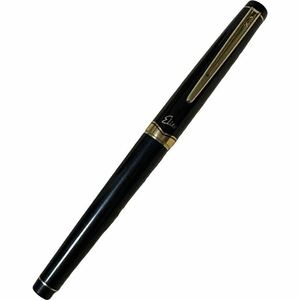  Pilot PILOT Elite fountain pen pen .14K 14 gold 585 black & Gold writing implements stationery antique retro ⑩