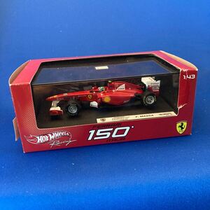 マテル　 1/43 Ferrari 150 ITALIA AMD #6(レッド) 「Hot Wheels Racing」 [W1076]