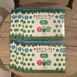 からだにユーグレナ GReen POWDER スティック7本入 6個セット