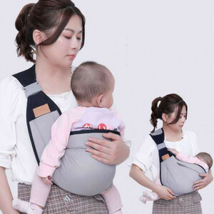  слинг-переноска compact baby sling серый ширина .. модный 