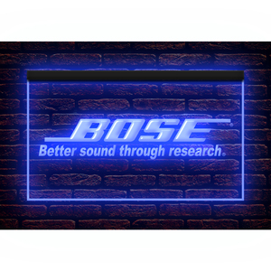 J233 // LED neon light autograph Bose Bose Spee Car Audio # size ( approximately ):W550mm x H300mm large size 