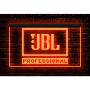 J228 // LED ネオンライトサイン JBL Professional ロゴ スピーカー オーディオショップ■サイズ(約)：W300mm x H200mm