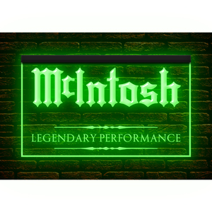 Y441 // Led ネオンライトサイン McIntosh Audio マッキントッシュ 音響 機材 オーディオ■サイズ(約)：W300mm x H200mm 