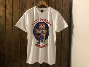 新品★ブレイキングバッド　LOS POLLOS HERMANOS　プリントTシャツ★サスペンス/海外ドラマ