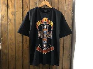 新品★ガンズアンドローゼズ　APPETITE FOR DESTRUCTION　降谷 建志　着用　同プリントTシャツ【XL】★ロックバンド/スカル/GUNS/KJ