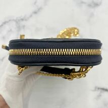 &【売り切り】美品 Christian Dior クリスチャンディオール オブリーク 30 MONTAIGNE フォンホルダー スマホケース キャンバス レディース_画像5