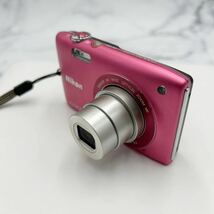 $【売り切り】Nikonニコン COOLPIX クールピクス S3300 コンパクトデジタルカメラ 6xWIDE 4.6-27.6mm 1:3.5-6.5 動作確認済み_画像8