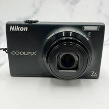 ●【売り切り】Nikonニコン COOLPIX クールピクス S6100 コンパクトデジタルカメラ 7x 5.0-35.0mm 1:3.7-5.6 動作確認済み_画像2