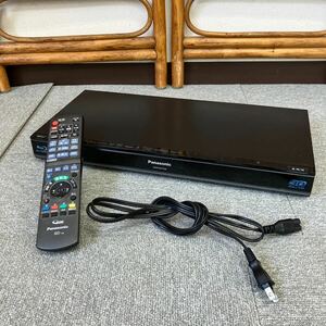 □【売り切り】PanasonicパナソニックDIGA ディーガ ブルーレイディスクレコーダー DMR-BWT500 リモコン付属 通電確認済み 生活家電 現状品