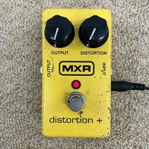 ●【売り切り】MXR コンパクトエフェクター distortion+ディストーション 歪み系エフェクター ギター機材 通電確認済み 現状品_画像7