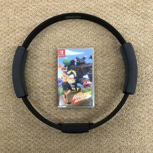 &[ selling out ]Nintendo nintendo Nintendo Switch exclusive use soft ring Fit adventure ring navy blue attached operation verification settled 