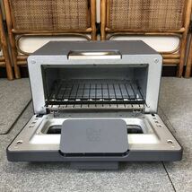 ●【売り切り】BALMUDAバルミューダ The Toaster スチームトースター K01E-GW グレー 調理家電 現状品_画像3