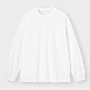 GU ドライポンチクールネックTシャツ ホワイト