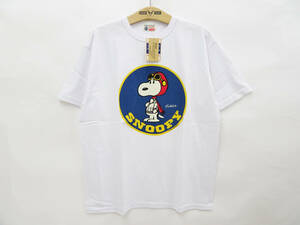 バズリクソンズ スヌーピー 半袖 Tシャツ U.S.Air Force TYPE ピーナッツ ミリタリー BR79049 白 (XXL) 多少汚れ 50%オフ(半額) 即決 新品