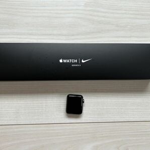 Apple Watch series3 ブラックNikeスポーツバンド 38mm GPSモデル アップルウォッチ アップル 