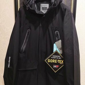 最高峰アウトレット★定価12万※イタリア・ミラノ*BOLINI発・防水/防風/防寒・GORE-TEX・登山・スノーボード最強マウンテンジャケット/M黒の画像3