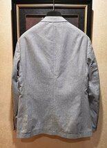 最高級8万◆イタリア*ミラノ発*BOLINI*高級セレブdesigner*イタリアン 最上質WOOL/千鳥格子*紳士 テーラードジャケット50/XL_画像7