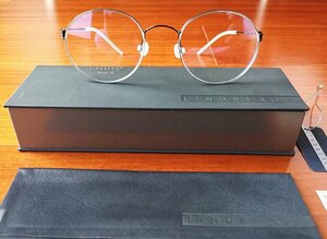 最高峰メガネ※定価7万※デンマーク製*LINDBERG・リンドバーグ MORTEN AIR TITANIUM※医療用チタン使用・セレブ愛用・メガネフレーム・黒