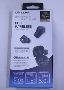 Bluetoothフルワイヤレスイヤホン TBS52K ブラック